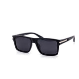 12 Pack: Polarized Square Frames with Metal Accents Wholesale Sunglasses