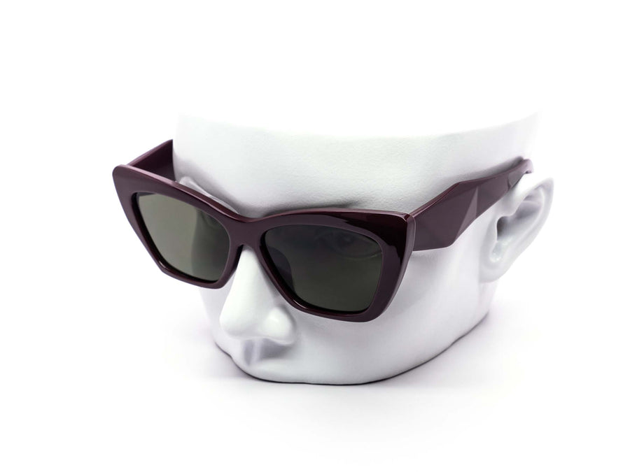 12 Pack: Trendy Chunky Cateye Prism Fashion Wholesale Sunglasses