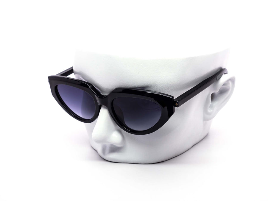 12 Pack: Vogue Teardrop Slim Cateye Wholesale Fashion Sunglasses