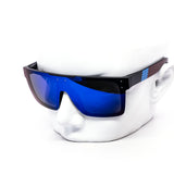 12 Pack: Polarized USA Shield Style Mirror Wholesale Sunglasses