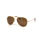 12 Pack: Classy Gold Aviator Wholesale Sunglasses