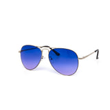 12 Pack: Duotone Metal Aviator Wholesale Sunglasses