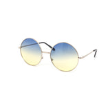 12 Pack: Oversized Circle Color Gradient Wholesale Sunglasses