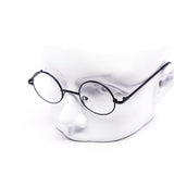 12 Pack: Compact Circle Clear Metal Wholesale Glasses