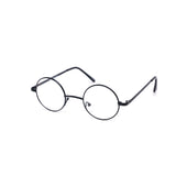 12 Pack: Compact Circle Clear Metal Wholesale Glasses