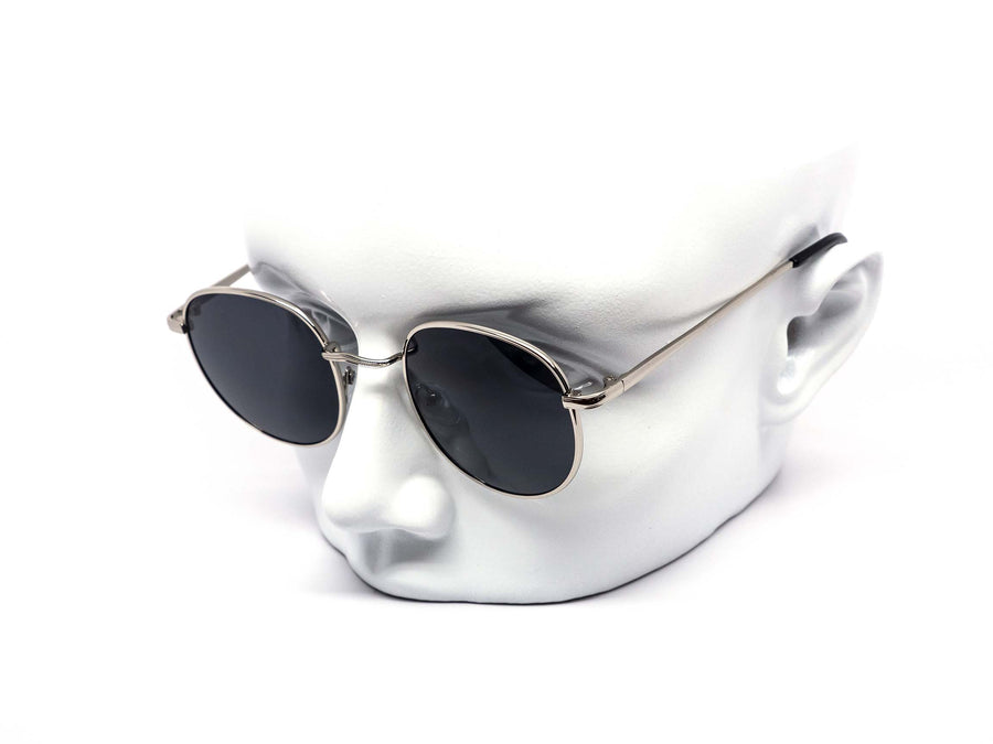 12 Pack: Retro Hippy Round Metal Wholesale Sunglasses