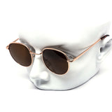 12 Pack: Retro Hippy Round Metal Wholesale Sunglasses