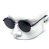 12 Pack: Retro Hippy Round Metal Wholesale Sunglasses