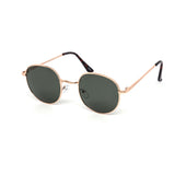 12 Pack: Retro Hippy Round Metal Wholesale Sunglasses