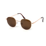 12 Pack: Retro Hippy Round Metal Wholesale Sunglasses