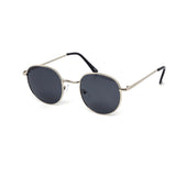 12 Pack: Retro Hippy Round Metal Wholesale Sunglasses
