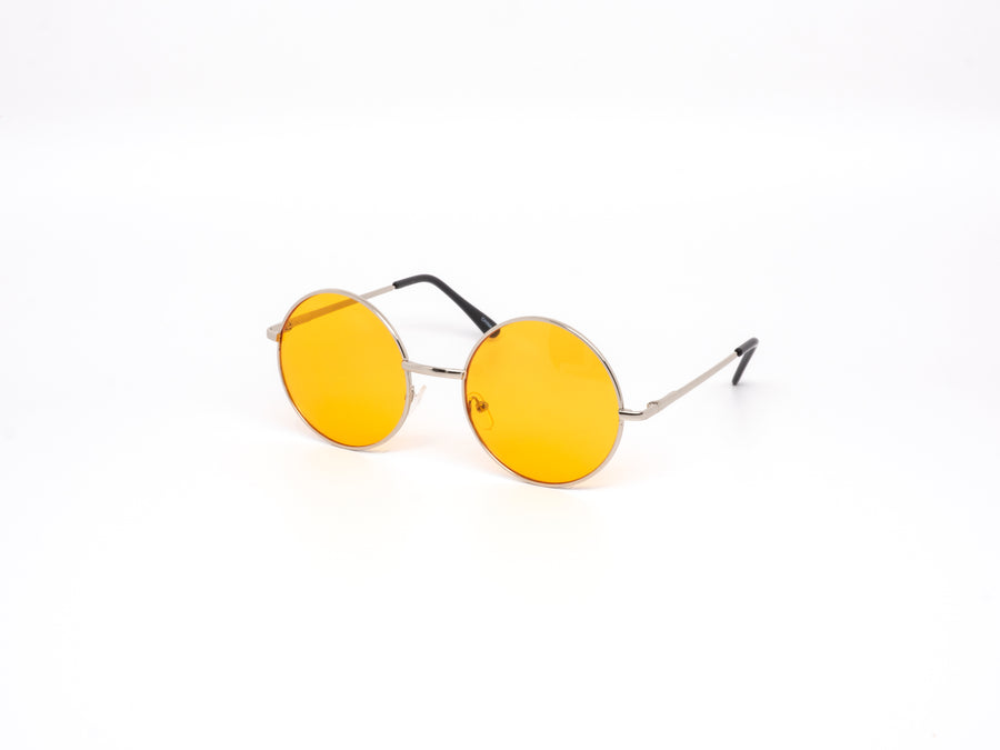 12 Pack: Circle Metal Frame Color Wholesale Sunglasses