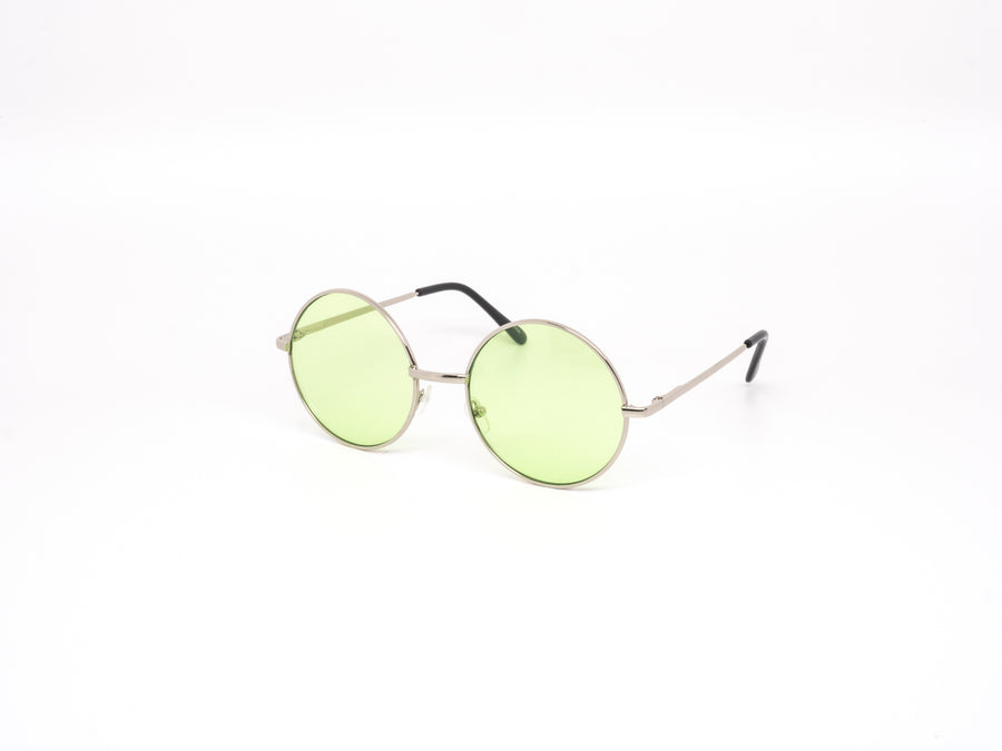 12 Pack: Circle Metal Frame Color Wholesale Sunglasses