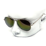 12 Pack: Color Mirror Metal Aviator Wholesale Sunglasses