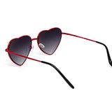 12 Pack: Heart Shaped Metal Gradient Wholesale Sunglasses