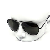 12 Pack: All Dark Lens Assorted Metal Aviator Wholesale Sunglasses