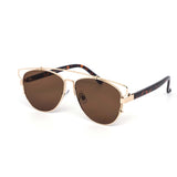 12 Pack: Chic Aviator Metal Wire Wholesale Sunglasses