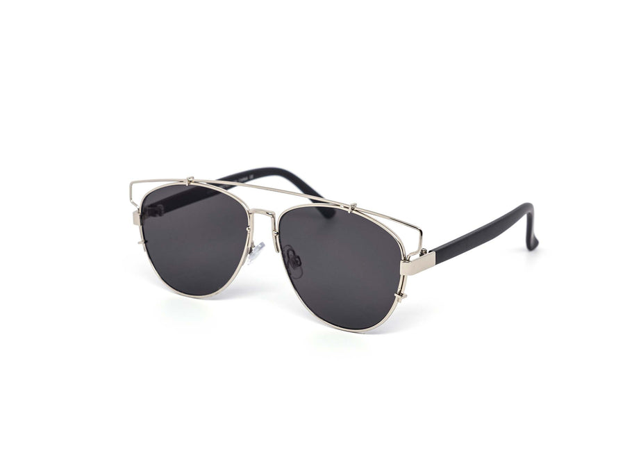12 Pack: Chic Aviator Metal Wire Wholesale Sunglasses