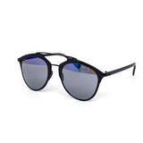 12 Pack: Stylish Double Bridge Aviator Mirror Wholesale Sunglasses
