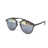 12 Pack: Stylish Double Bridge Aviator Mirror Wholesale Sunglasses