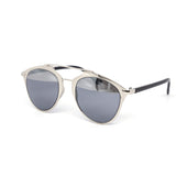 12 Pack: Stylish Double Bridge Aviator Mirror Wholesale Sunglasses