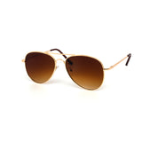 12 Pack: Medium Gradient Metal Aviator Wholesale Sunglasses