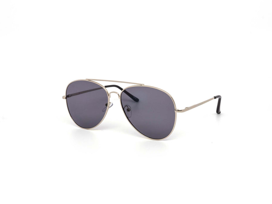 12 Pack: Oversized Metal Aviator Gradient Wholesale Sunglasses
