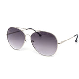 12 Pack: Chic Oversized Round Aviator Gradient Wholesale Sunglasses