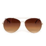 12 Pack: Chic Oversized Round Aviator Gradient Wholesale Sunglasses