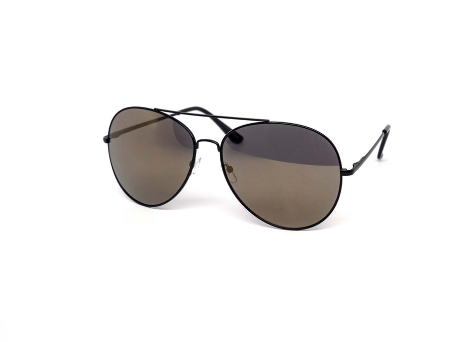 12 Pack: Classy Oversized Aviator Assorted Mirror Wholesale Sunglasses