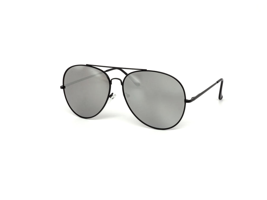 12 Pack: Assorted Silver Black Mirror Wholesale Sunglasses