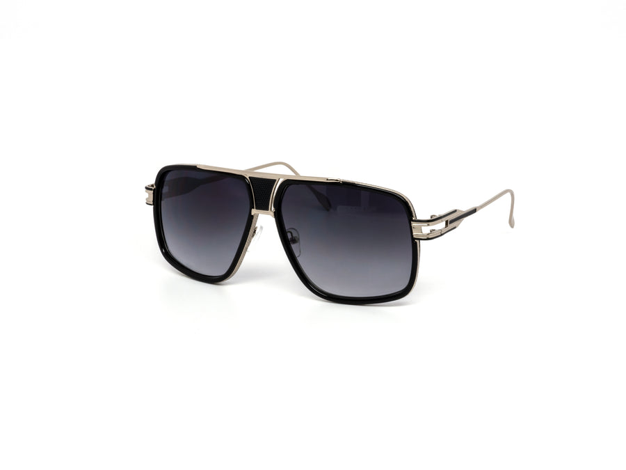 12 Pack: Retro Oversized Square Aviator Gradient Wholesale Sunglasses