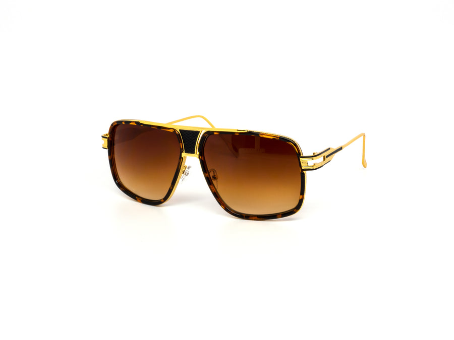 12 Pack: Retro Oversized Square Aviator Gradient Wholesale Sunglasses