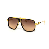 12 Pack: Retro Oversized Square Aviator Duo-tone Wholesale Sunglasses