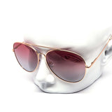 12 Pack: Chic Oversized Round Aviator Duotone Wholesale Sunglasses