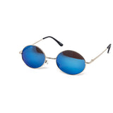 12 Pack: Sleek Oval Metal Color Mirror Wholesale Sunglasses