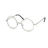 12 Pack: Circle Clear Metal Wholesale Glasses