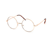 12 Pack: Circle Clear Metal Wholesale Glasses