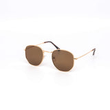 12 Pack: Minimalist Hexagon Metal Wholesale Sunglasses
