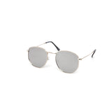 12 Pack: Minimal Hexagon Metal Color Mirror Wholesale Sunglasses