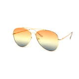 12 Pack: Duotone Metal Gold Aviator Wholesale Sunglasses