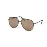 12 Pack: Oversized Modern Rimless Aviator Color Mirror Wholesale Sunglasses