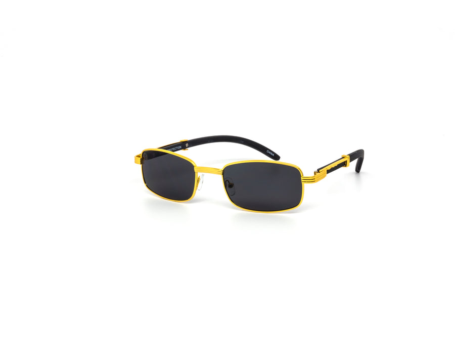 12 Pack: Gold Frame Gradient Aviator Wholesale Sunglasses