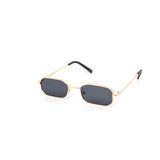 12 Pack: Skinny Octagonal Metal Wholesale Sunglasses