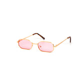 12 Pack: Petite Octagonal Metal Color Wholesale Sunglasses
