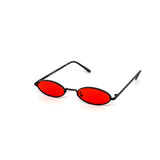 12 Pack: 60s Mini Oval Metal Color Wholesale Sunglasses