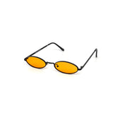 12 Pack: 60s Mini Oval Metal Color Wholesale Sunglasses