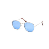 12 Pack: Classy Hexagonal Metal Color Wholesale Sunglasses