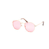 12 Pack: Classy Hexagonal Metal Color Wholesale Sunglasses