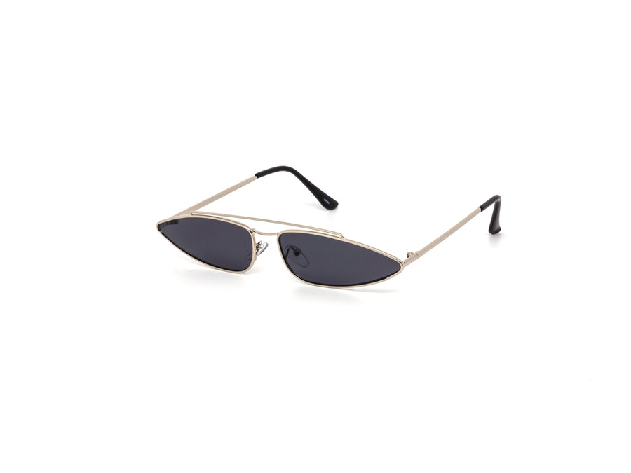 12 Pack: Skinny Triangular Aviator Wholesale Sunglasses